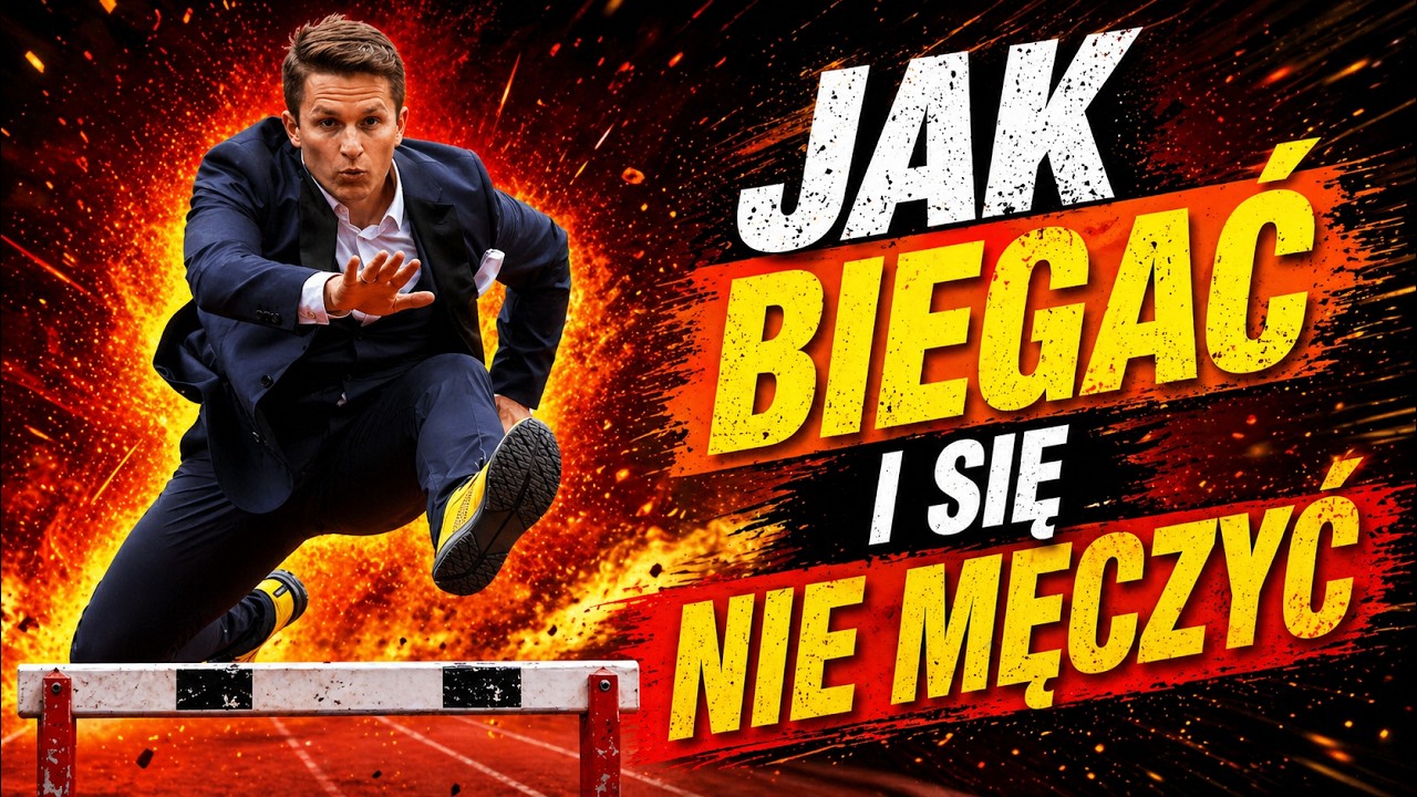 Jak biegać BEZ ZMĘCZENIA - Technika - Tempo - Oddychanie - Motywacja