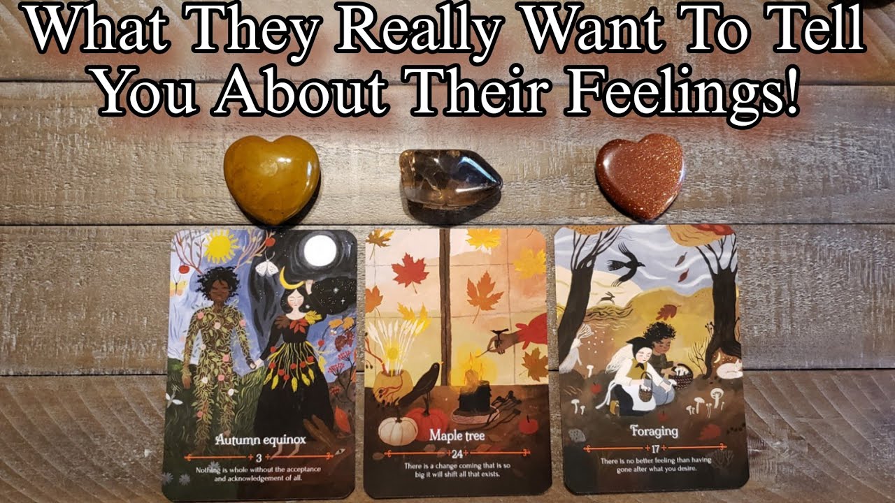 🍂🤎 What Do They Really Want To Tell You? What Is Holding Them Back? Pick A Card Reading