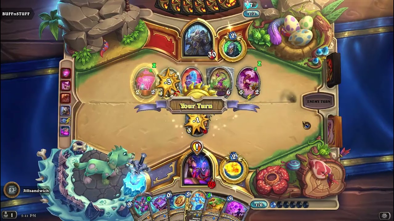 Hearthstone Nozdormu at the End of Time Tavern Brawl