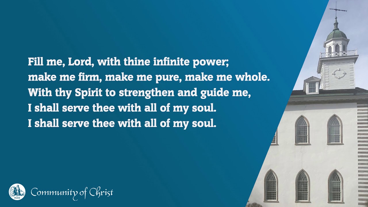 CCS 574 Touch Me Lord With Thy Spirit Eternal. Community of Christ Sings. Lamoni Choir.