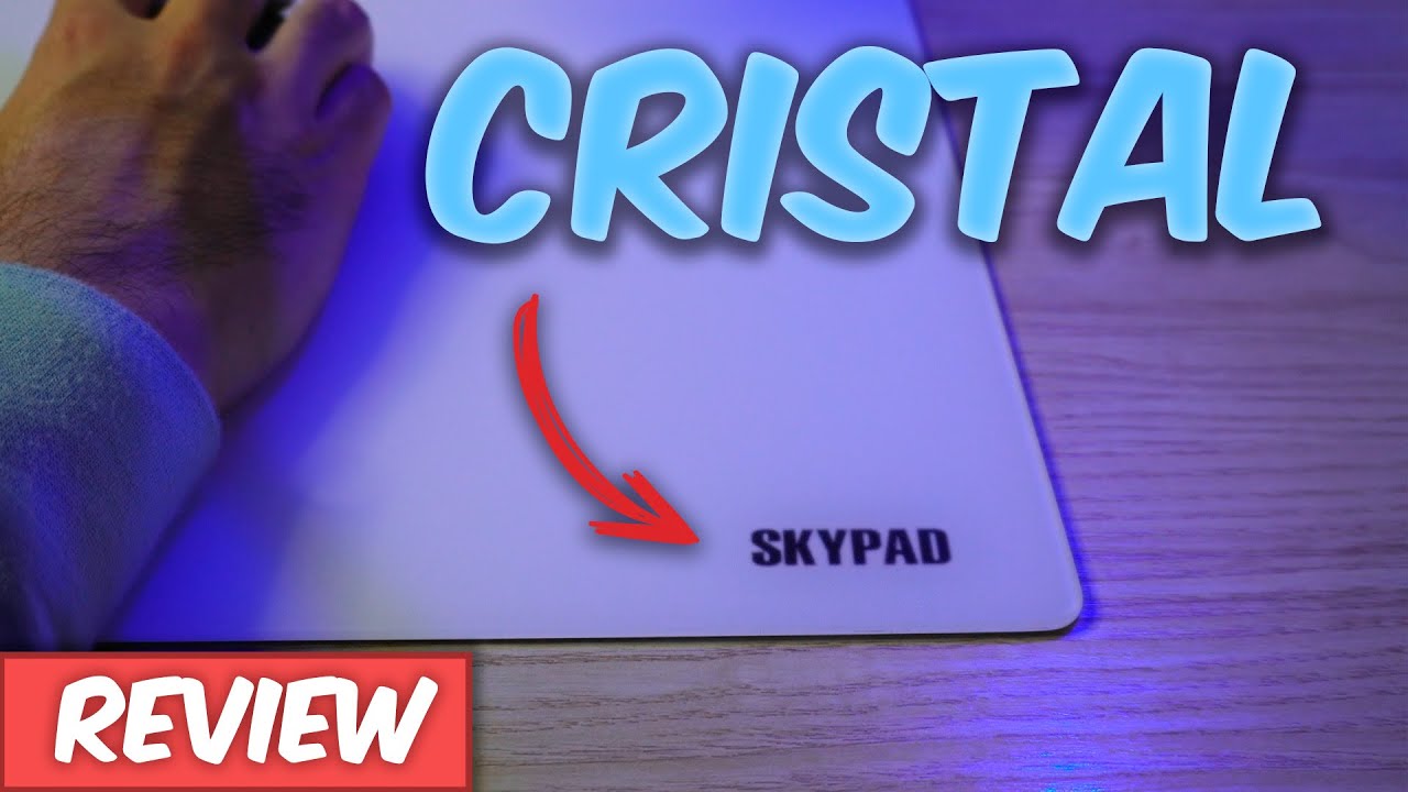 😮 La mejor ALFOMBRILLA GAMING es de ¿CRISTAL? | ✅ SKYPAD 3.0 XL