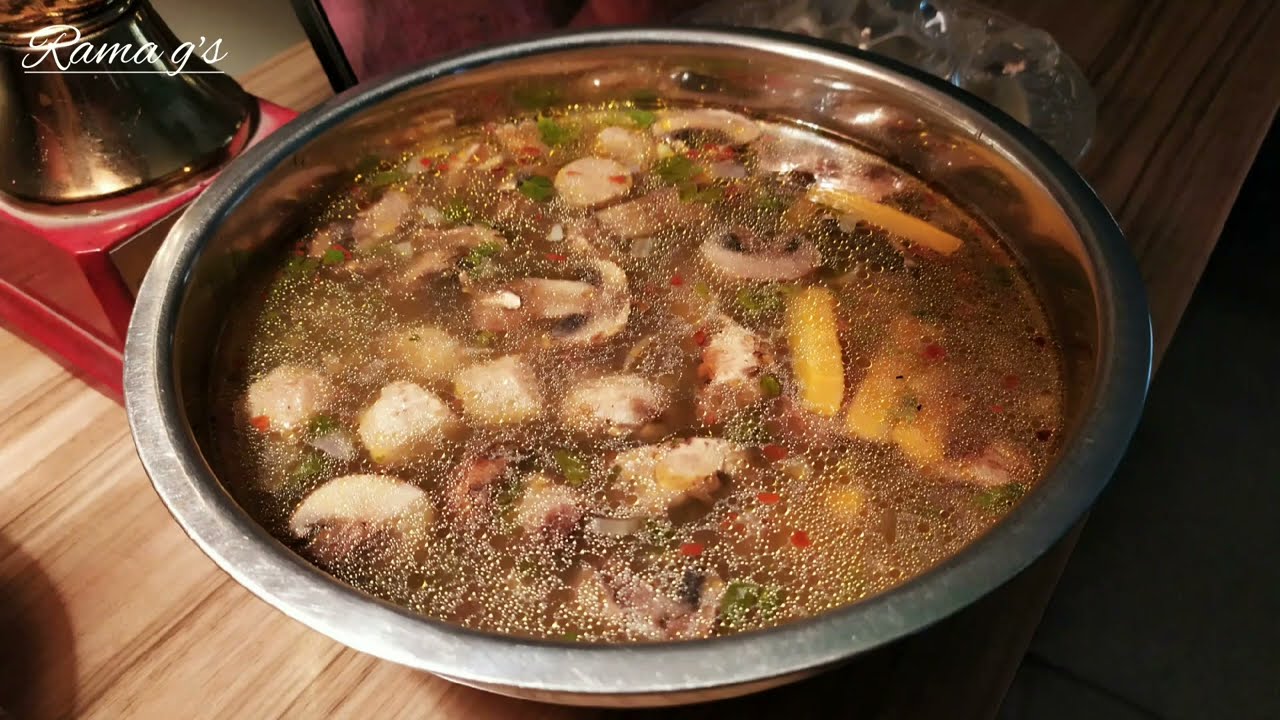 Clear Soup with Carrots & Mushroom|Rama g's Kitchen
