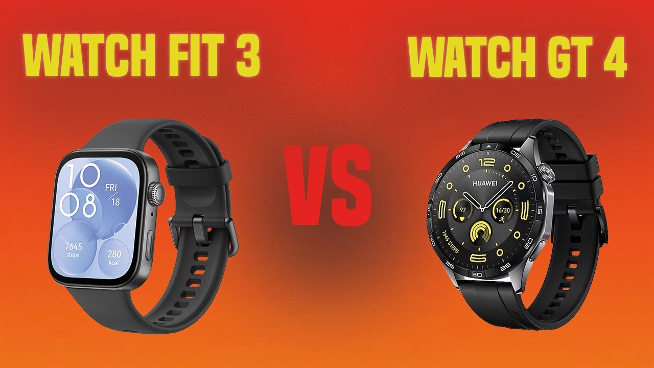Huawei Watch Fit 3 vs Huawei Watch GT 4 | Full Specs Compare Smartwatches
