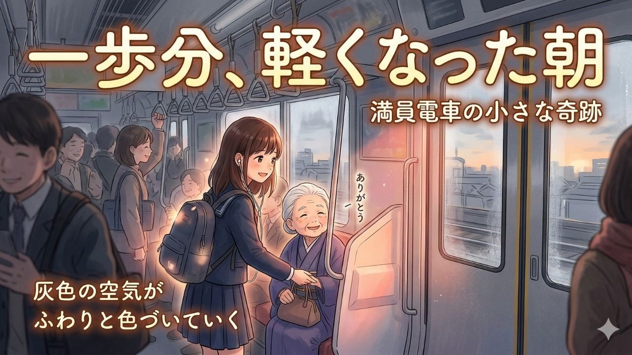 【オリジナル曲】一歩分、軽くなった朝