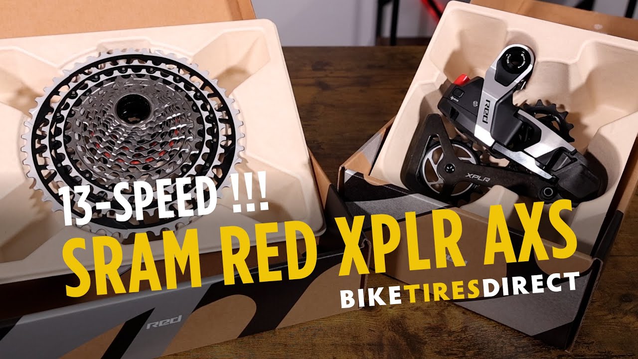 New 13-Speed SRAM RED XPLR AXS Groupset