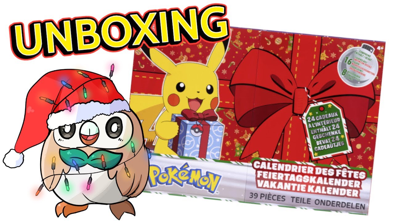Ein Blick auf den Pokemon Adventskalender!