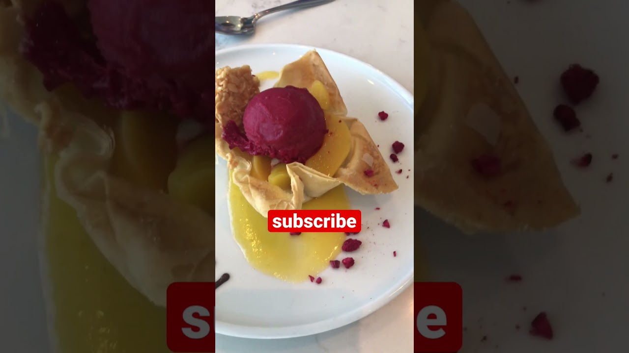 FANCY Fruit Tart 🥹😅 #food #sweets #fruittart #sherbet