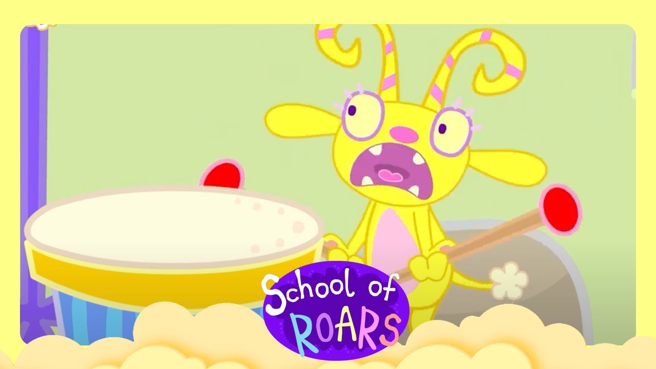 🍓Blushberry Cakes & Show & Tell! | School of Roars | Cartoons for Kids