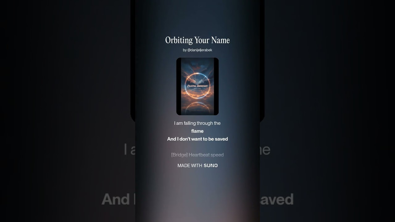 Orbiting Your Name