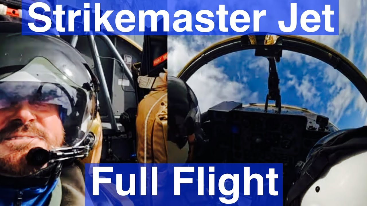 STRIKEMASTER JET FLIGHT - FULL FLIGHT