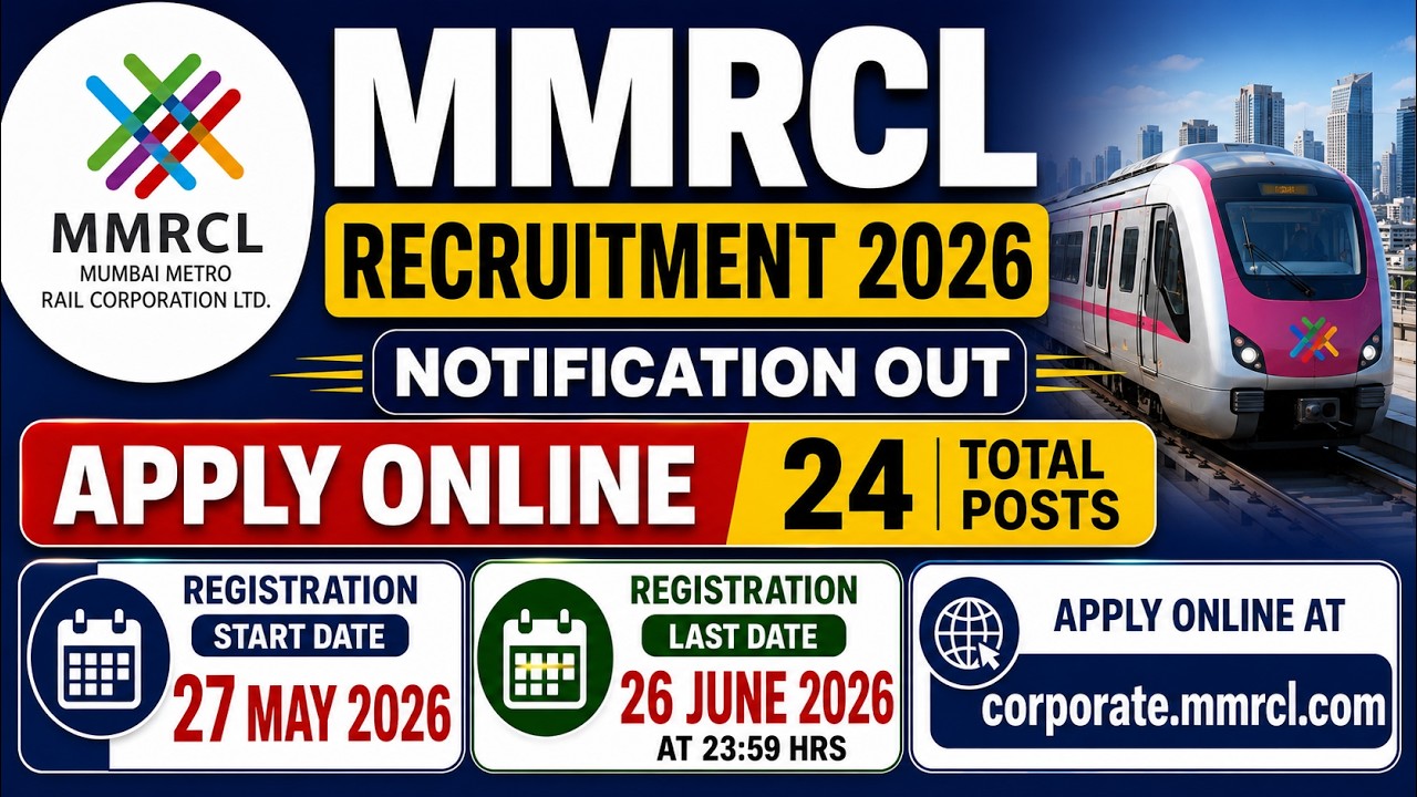 MMRCL Recruitment 2026  - Online for 24 Assistant, Jr Engineer and More Posts  #governmentjobs