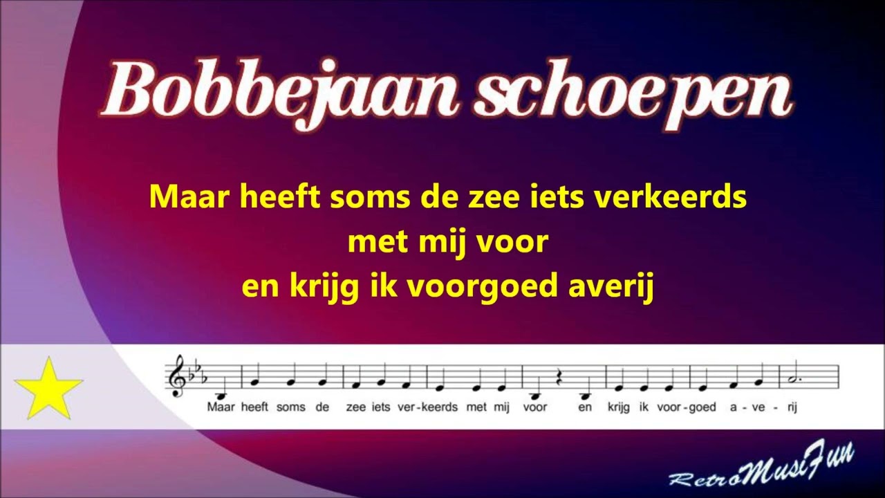 Bobbejaan Schoepen - Zie ik de lichtjes van de schelde - Karaoke