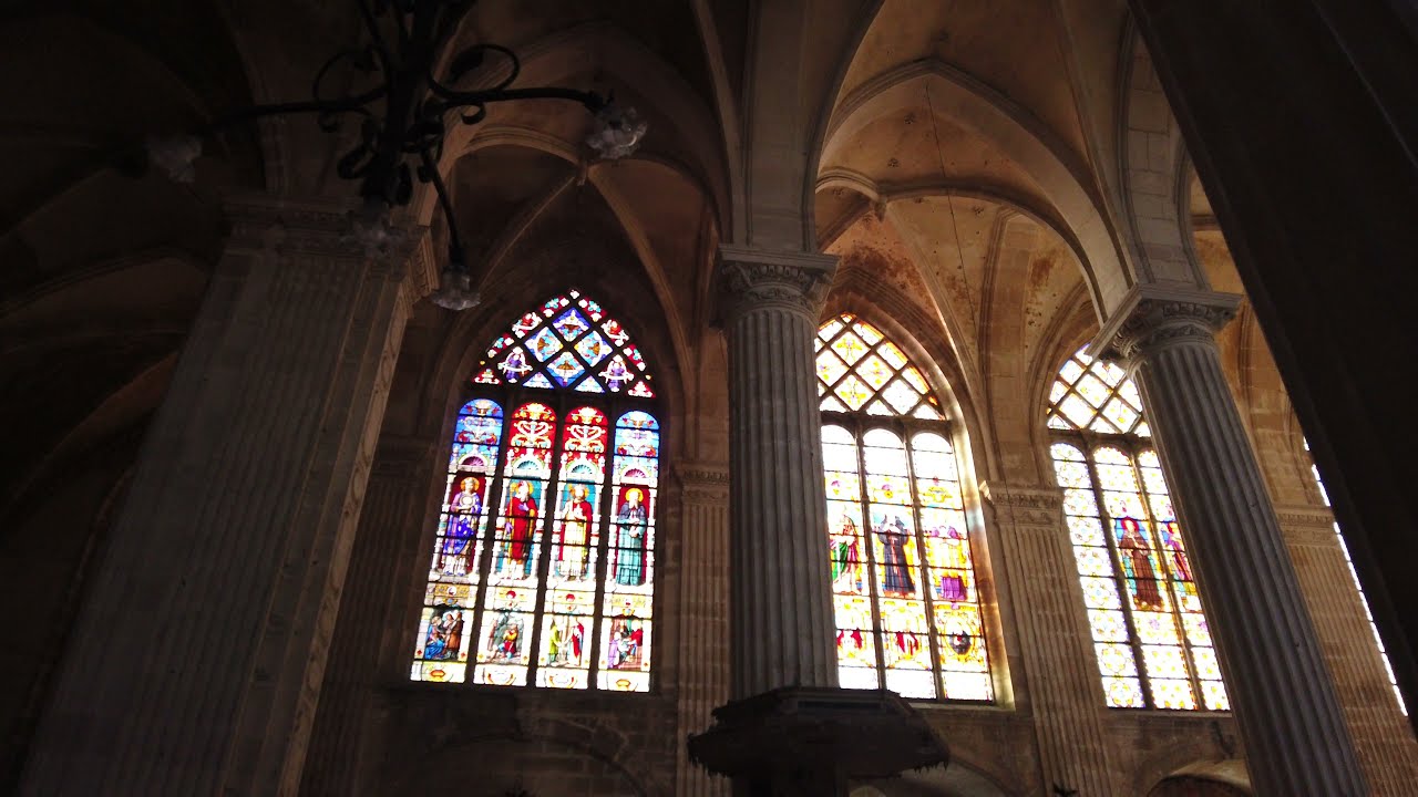 Visite de l'abbatiale Saint-Michel de Saint-Mihiel (4K/60fps)