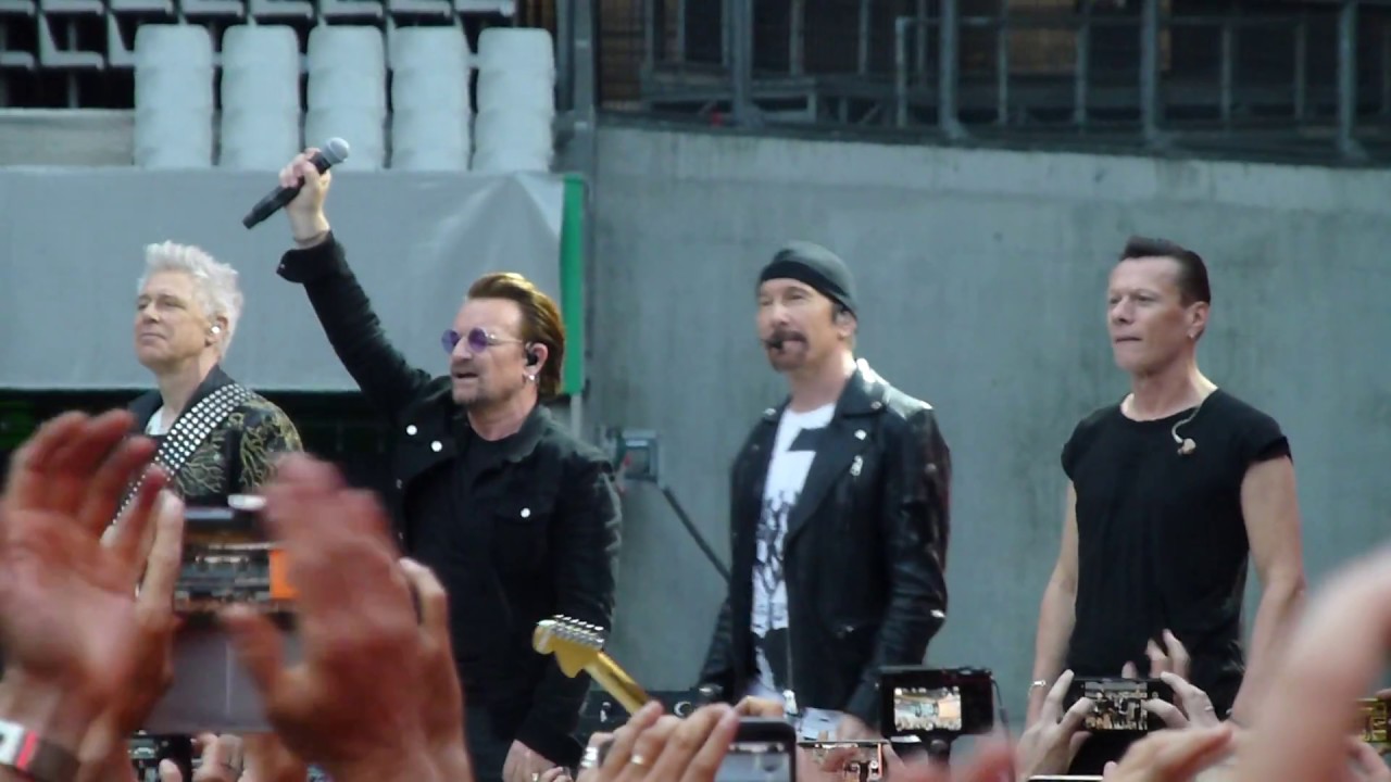 U2 - Where The Streets Have No Name/ I Still Haven't found/ With Or Without - Paris 2017