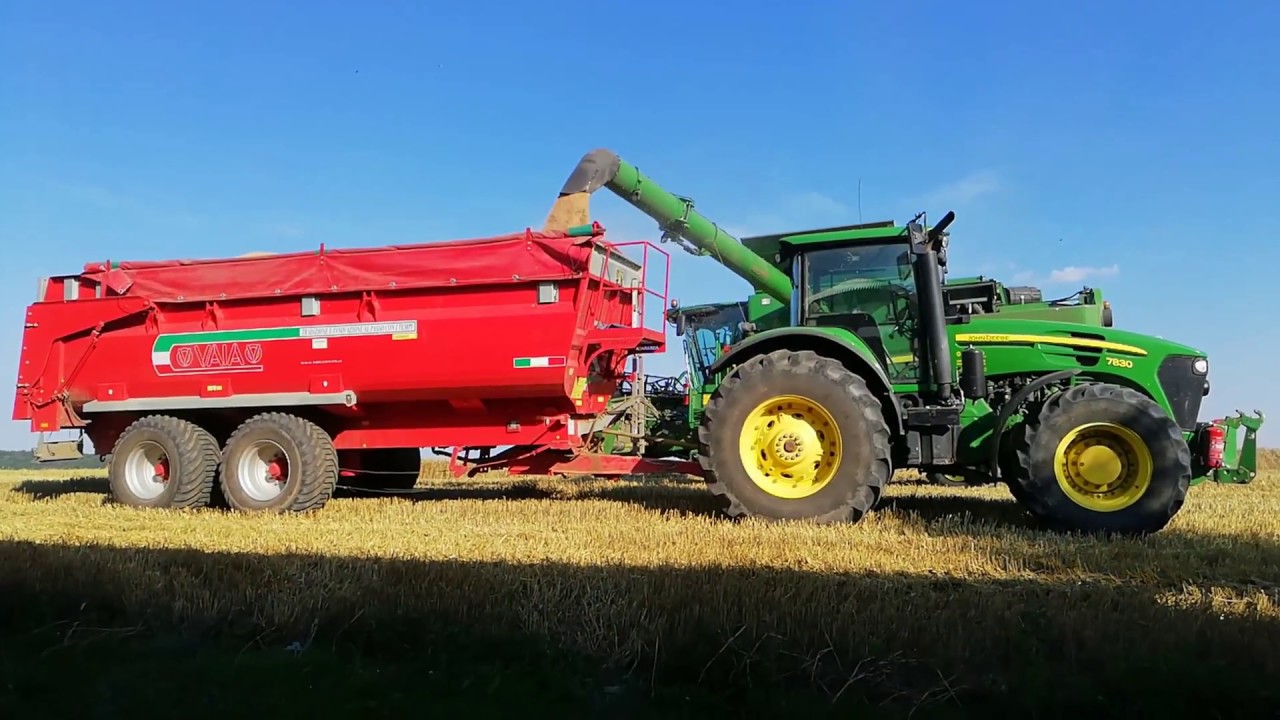 5x John Deere przenica 2018