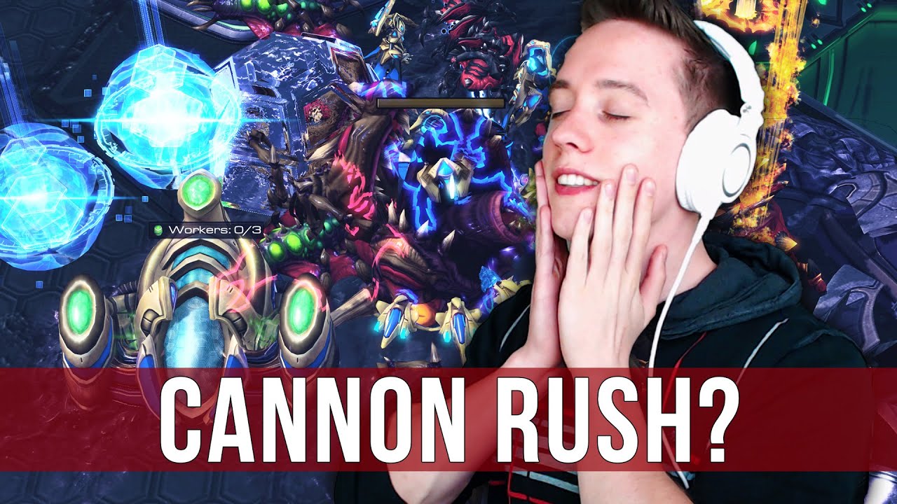 StarCraft 2: Cannon Rush? No Problem!