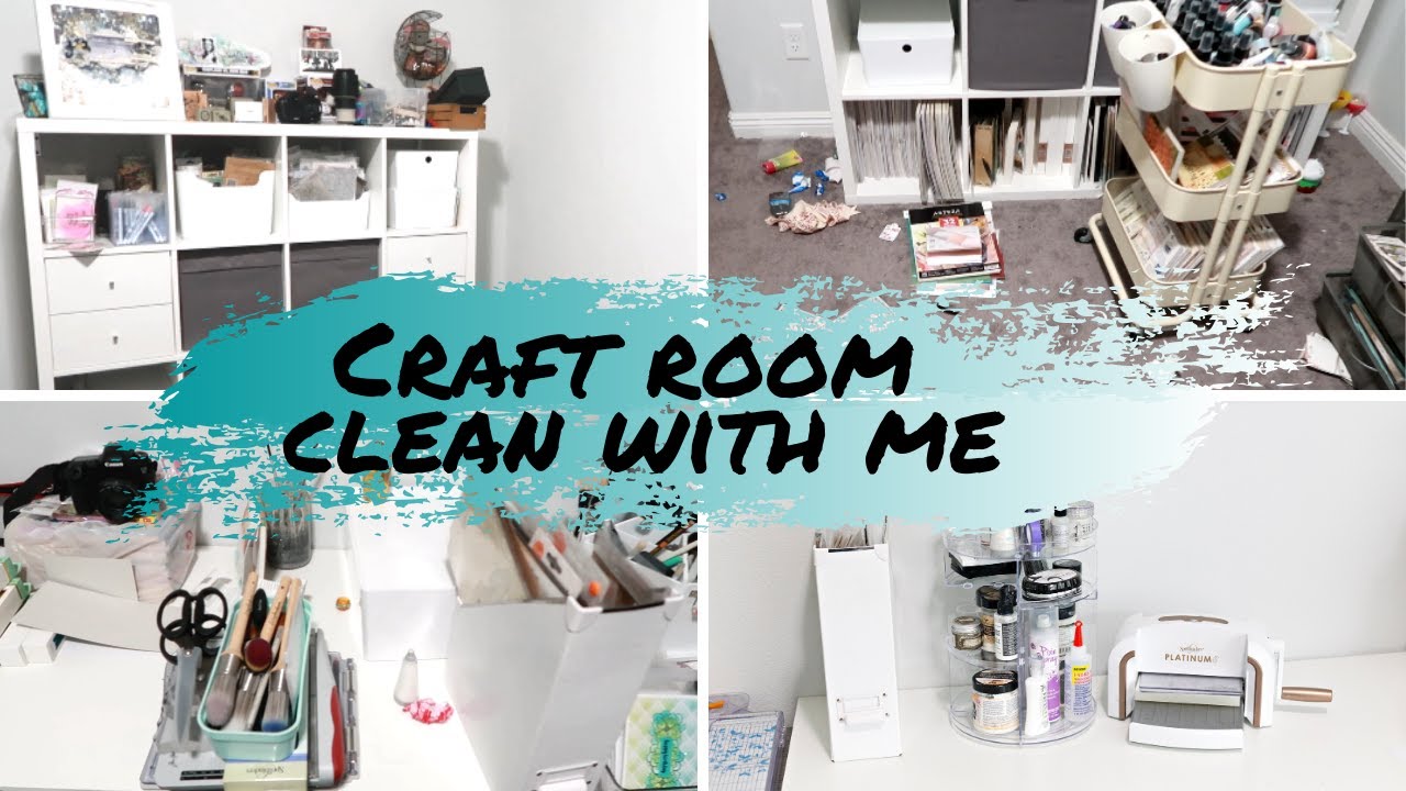 Craft room cleaning motivation | Organization Monday