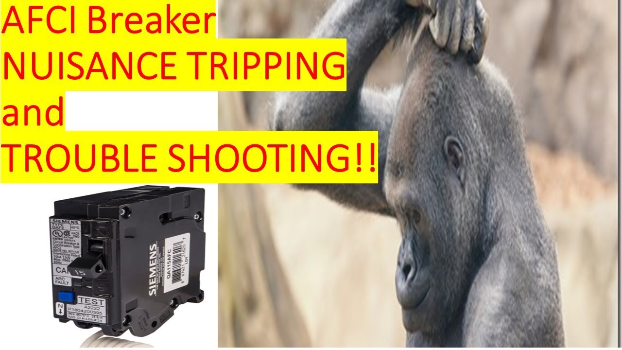 AFCI Nuisance Tripping and Trouble Shooting #electrician #electricalcodecoach