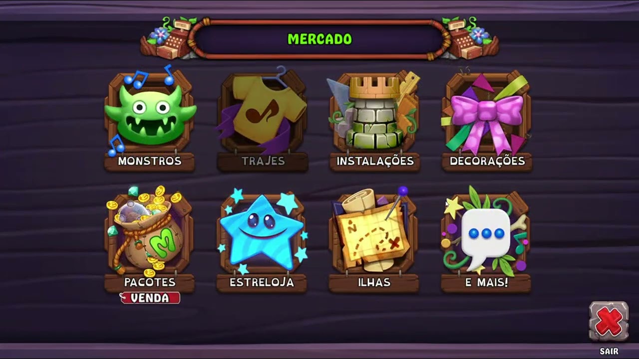 Jogando My Singning Monsters!
