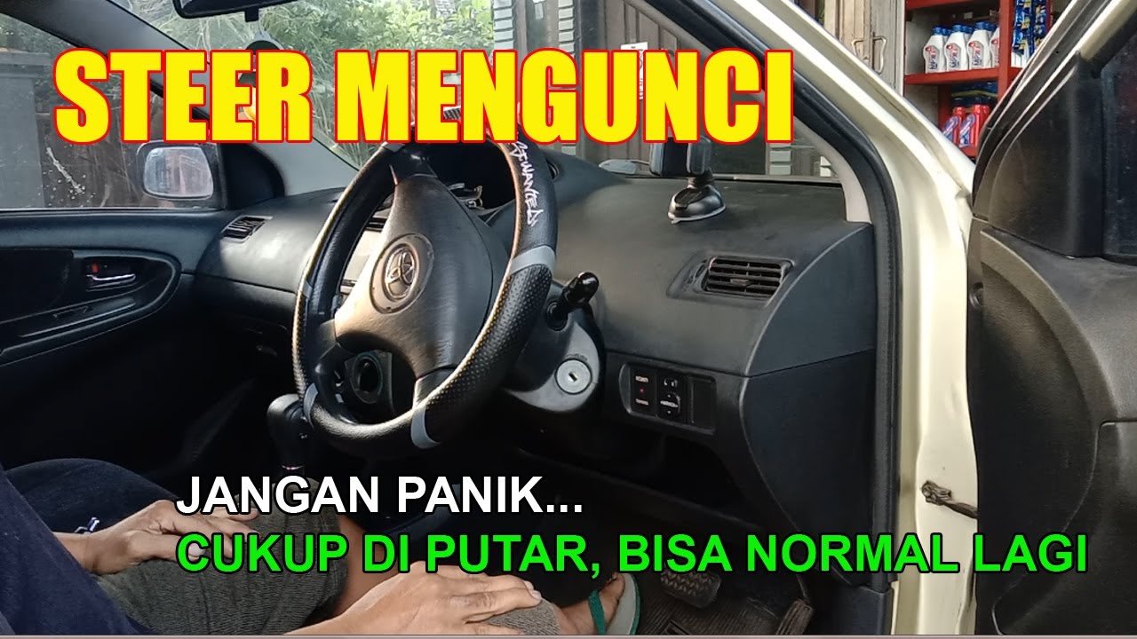 STEER MOBIL NGUNCI SENDIRI || Cukup 5 Detik... Bisa Dinormalkan Lagi || Toyota Vios Limo