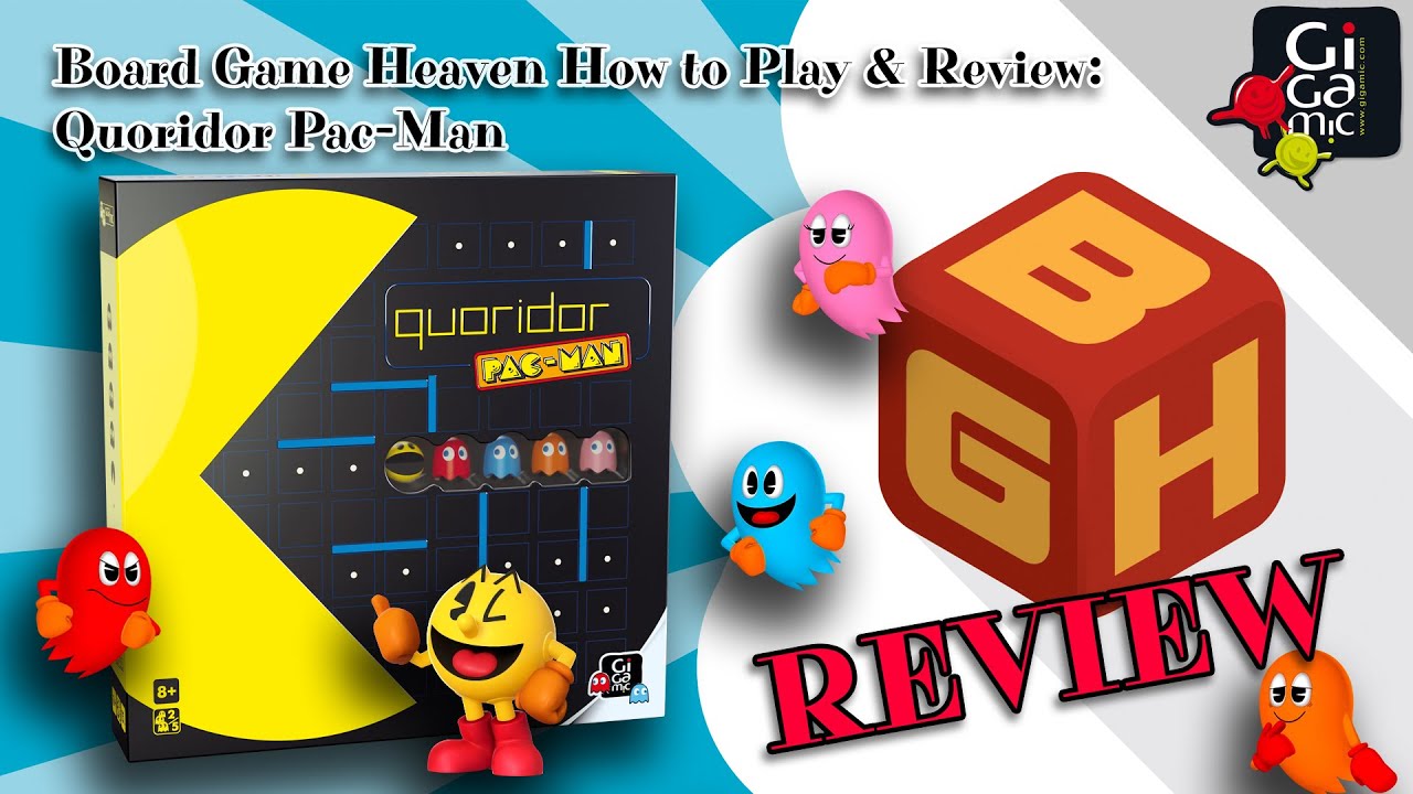 Board Game Heaven How To Play & Review 236: Quoridor Pac-Man (Gigamic)