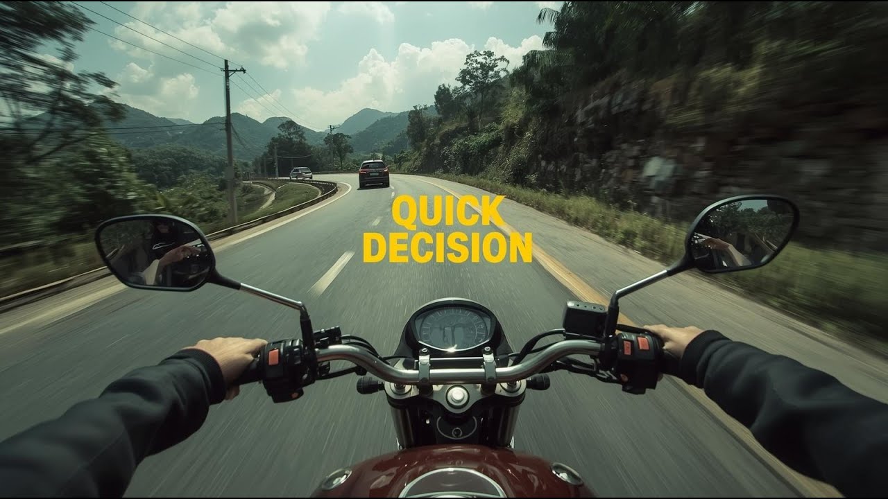 Making a U-Turn in Seconds 🇻🇳 | A Quick Decision on Vietnam’s Roads