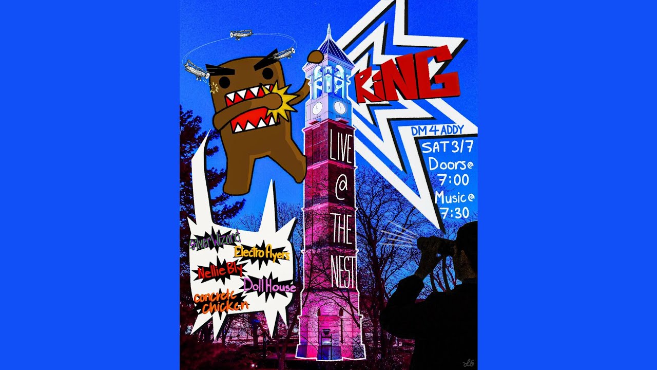 Live at the Nest - Silver Wizard, Nellie Bly, Concrete Chicken, Dollhouse, Electroflyers