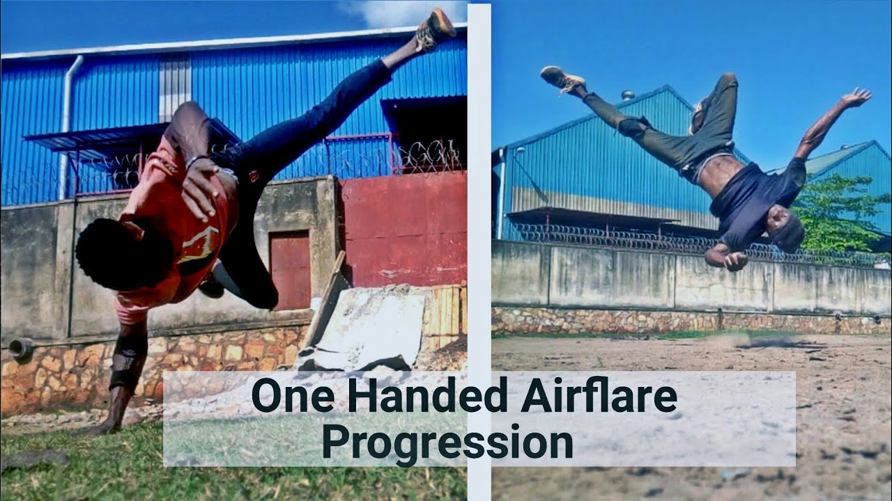 One Handed Airflare progression from Day 1 ( Pit Power Africa )