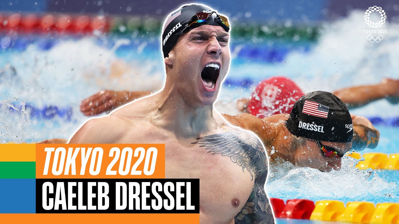 🏊🏻‍♂️ The BEST of Caeleb Dressel 🇺🇸 at the Olympics!
