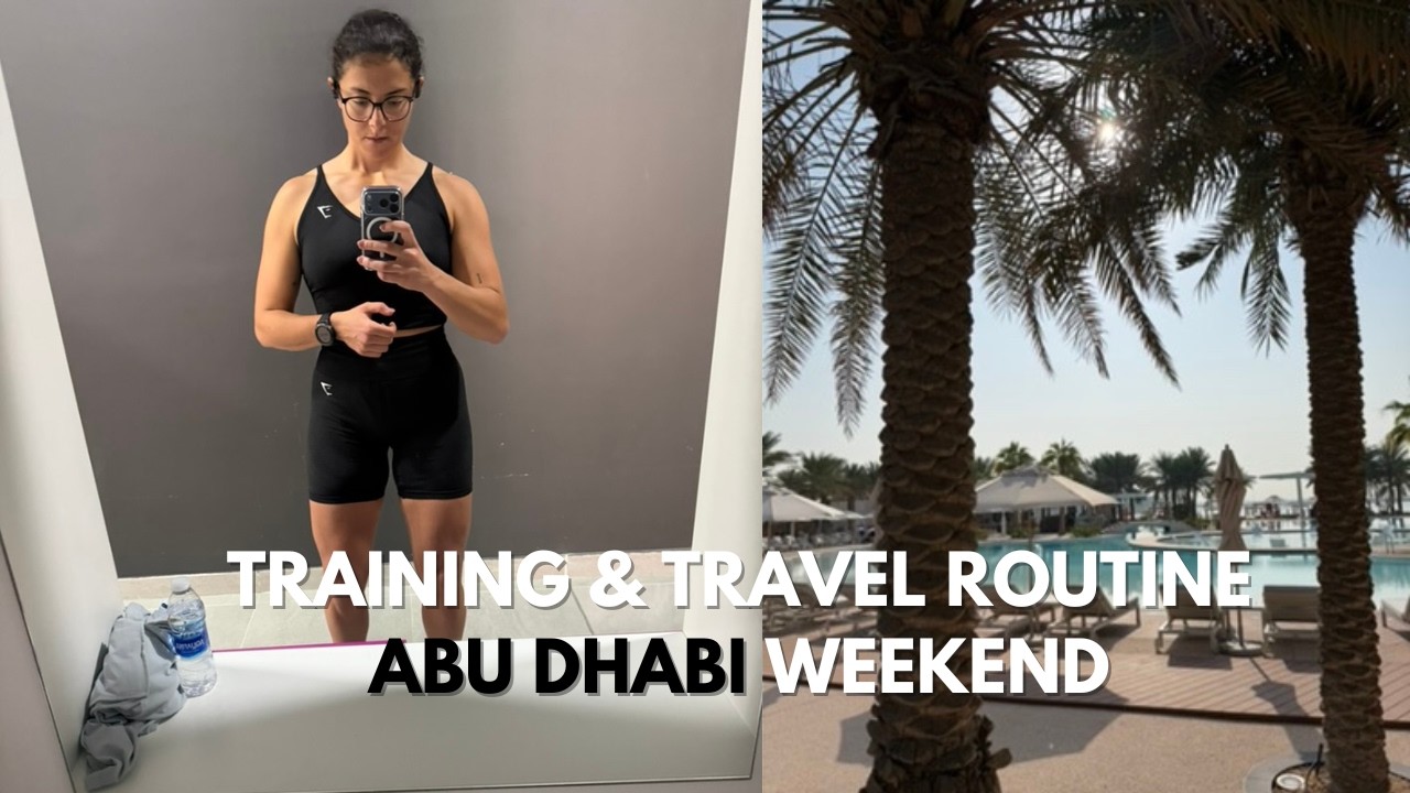 Training & Travelling When You Are Chasing Goals |  Featuring Mariah Carey