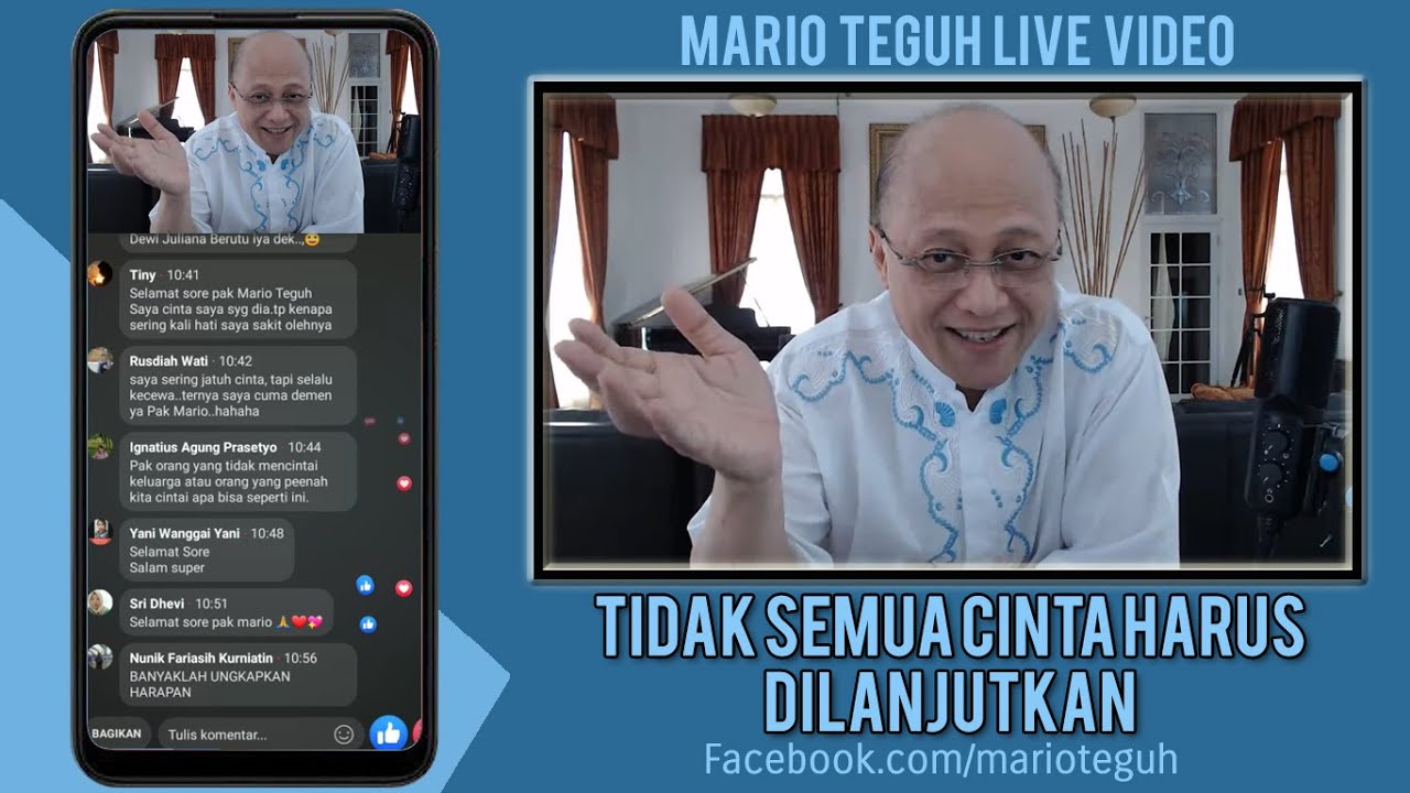 Tidak Semua Cinta Harus Dilanjutkan - Mario Teguh Live Video (MTLV)