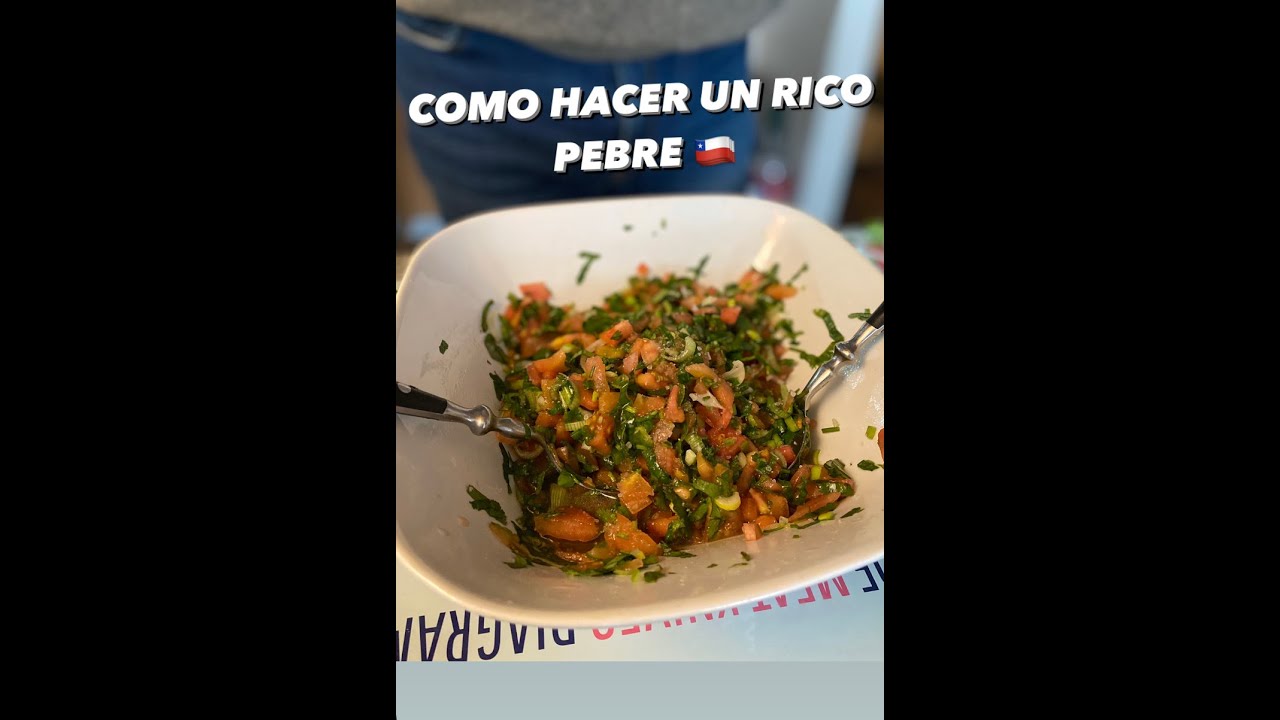 COMO HACER EL PEBRE