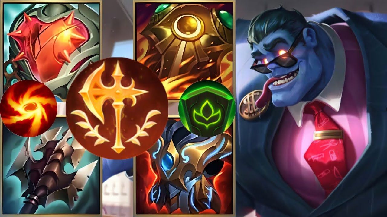 【LOL 手遊榜單大神】國服職業哥long蒙多（Wild Rift Dr. Mundo）出裝符文推薦，教你新賽季上分技巧刷野抓人思路技巧