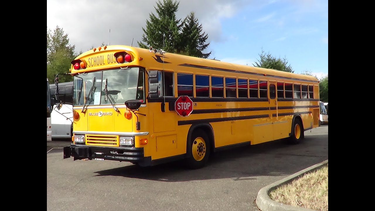 Northwest Bus Sales Used 1992 Blue Bird All American Rear Engine 81 Passenger School Bus - B48741