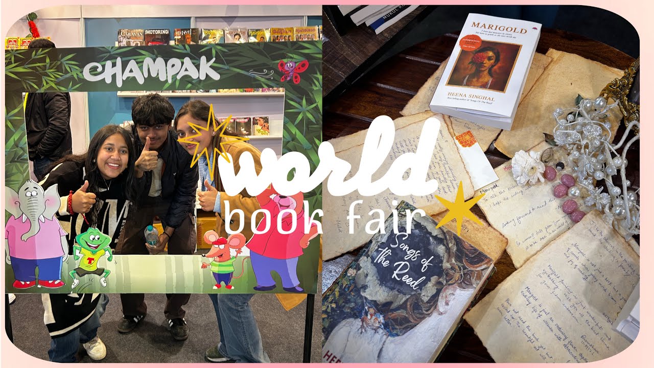 World Book Fair Vlog (Bharat Mandapam)
