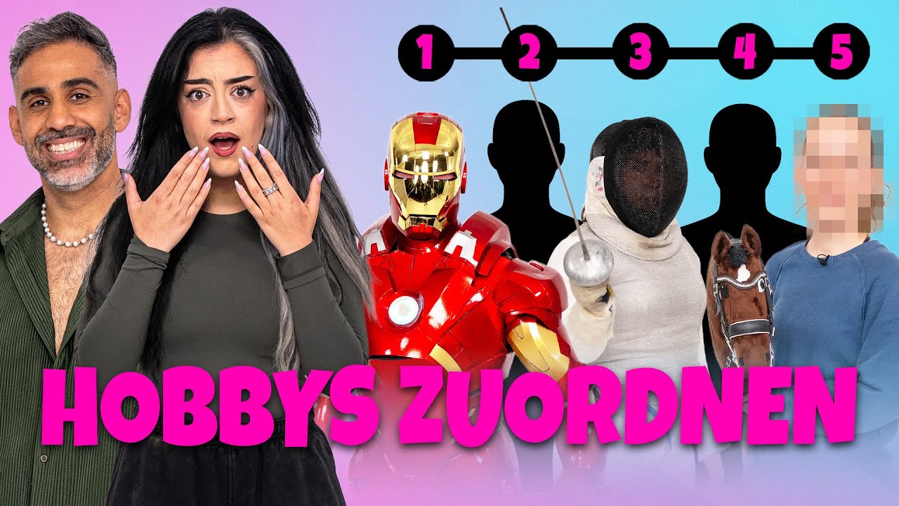 Hobbys zuordnen 😱 mit Parshad & Milad (zum Mitraten!)