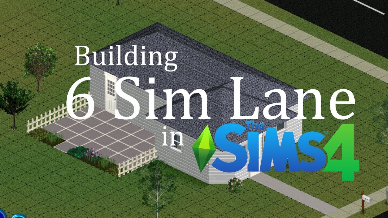 6 Sim Lane || The Sims in The Sims 4