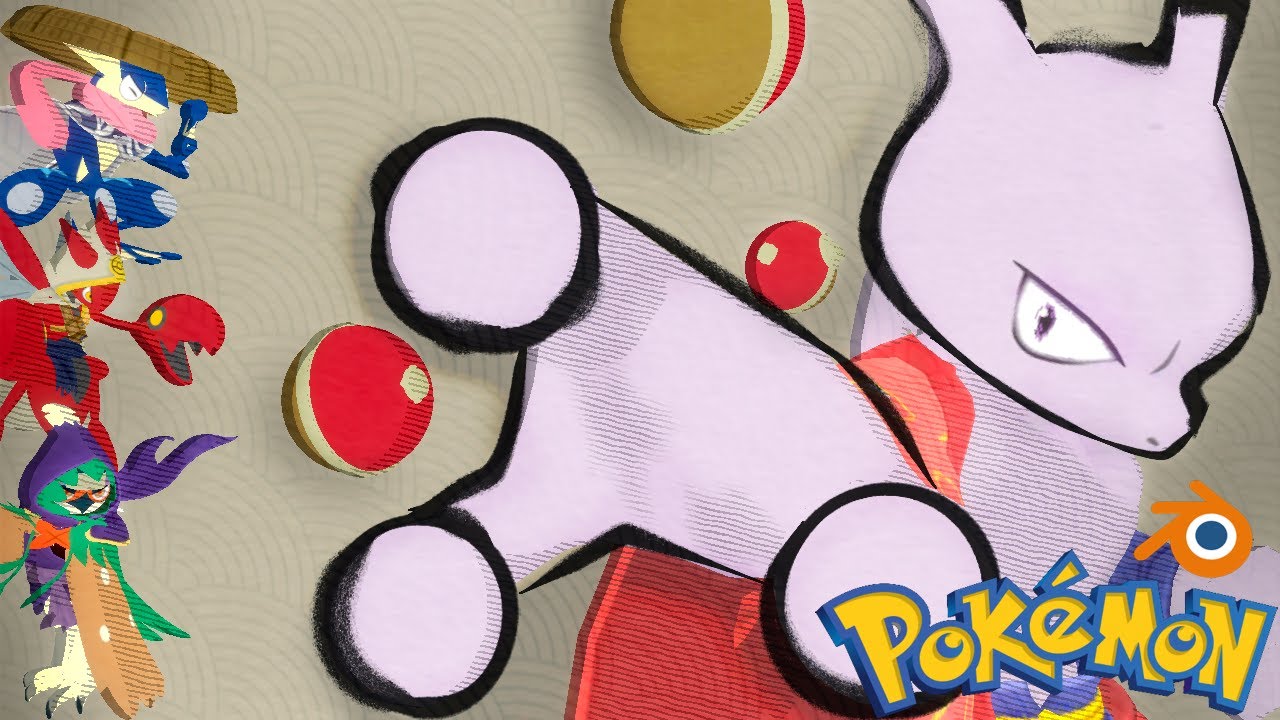 POKEMON RAID BOSS: MEWTWO ||| music by  @GlitchxCity ! ||| #pokemon #mewtwo #animation