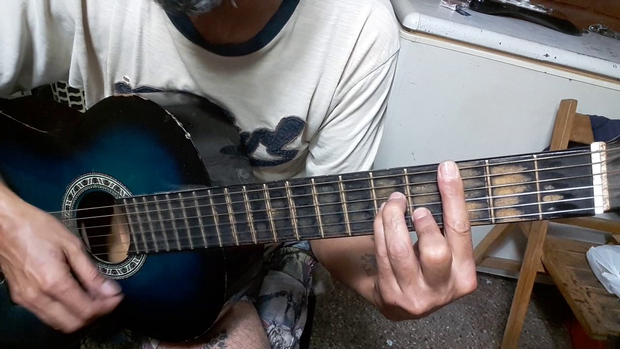 Cómo tocar Una casa con diez pinos Pappo Manal Acordes Tutorial Letra Cover