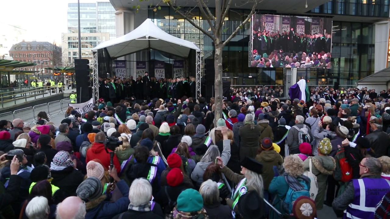 Manchester Community Choir: Nana was a Suffragette