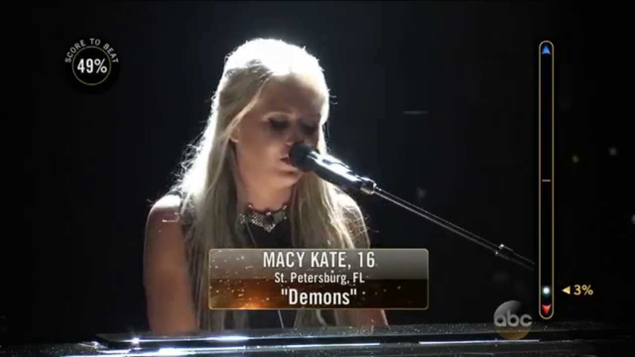 Rising Star - The Duels - Macy Kate Sings 'Demons'