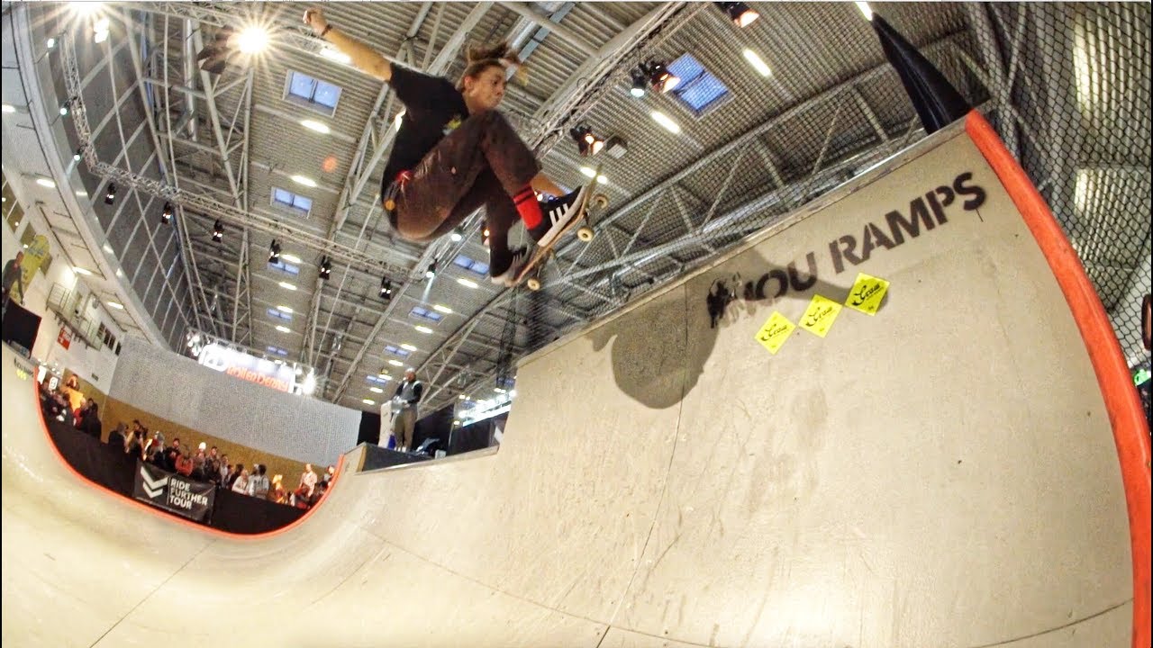 Girls Skate Session - Ride Further Tour at ISPO 2019