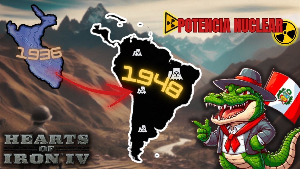 El PODER OCULTO de Perú en HOI4 🦙