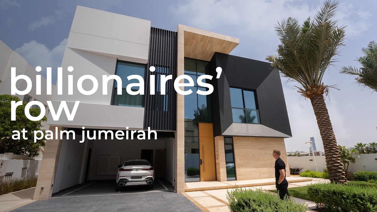 inside a 6 bedroom mansion | billionaire’s row palm jumeirah