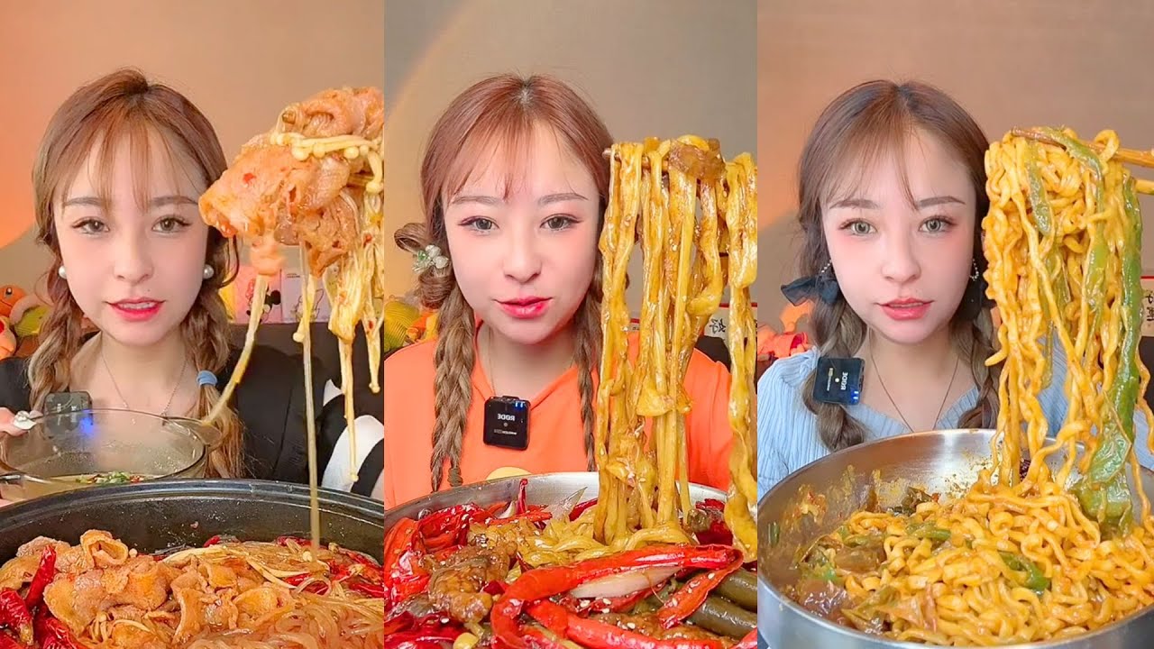 1 Hour Chinese Mukbang ASMR | Eating Show for Sleep, Study, Relax | Food Challenge #760