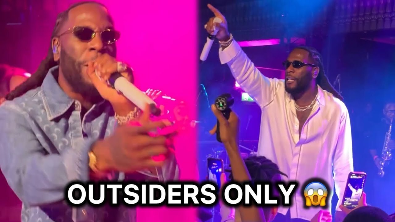 Burna Boy Live London Full Performances & Highlights | Secret Fan-Only Concerts Amid NSOW Tour Run