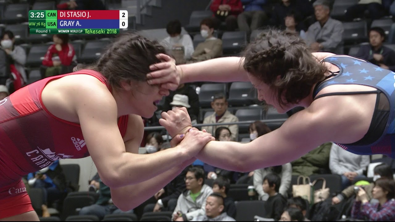 75 kg - Adeline GRAY (USA) df. Gozal ZUTOVA (AZE), 15-4
