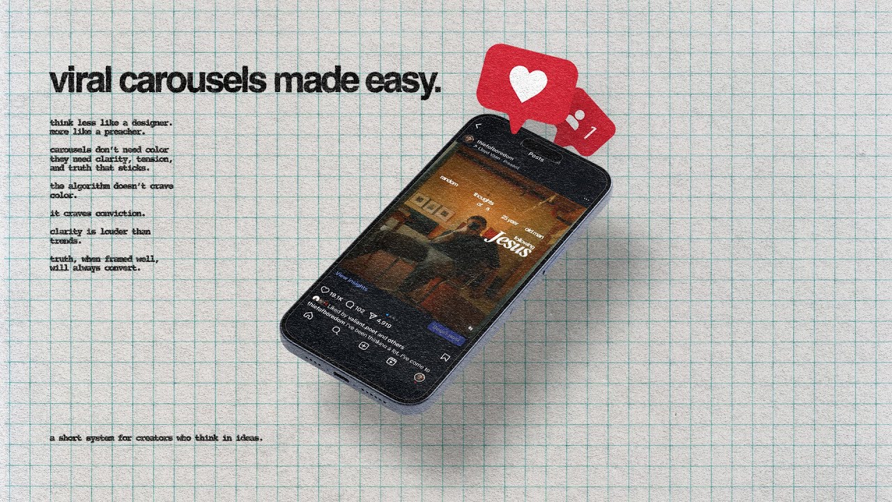 everything I know about creating viral carousels in 29 minutes