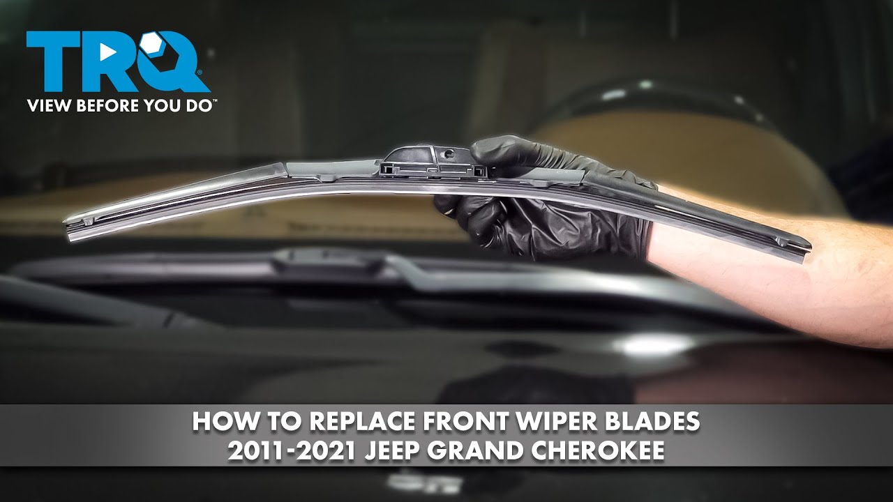 Как заменить передние дворники на Jeep Grand Cherokee 2011-2021