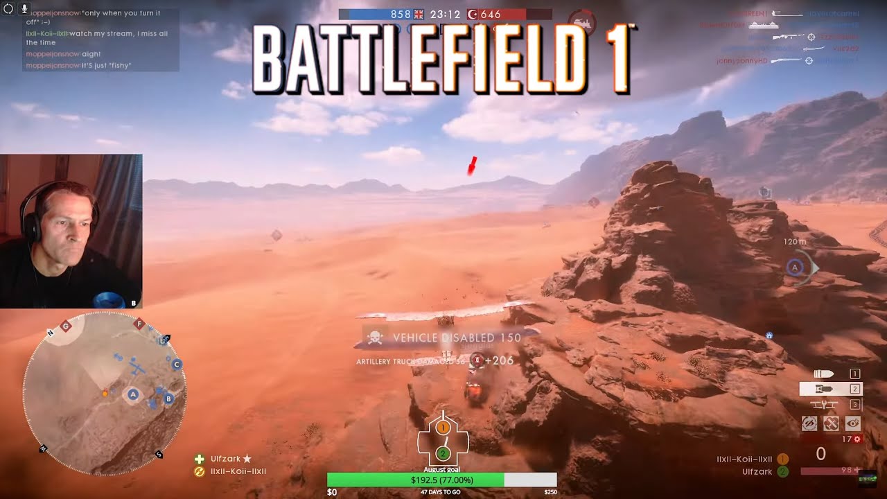 Battlefield 1 - Dedicated AA truck